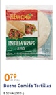 Tortillas im Action Prospekt Tortillas von Bueno Comida im aktuellen Action Prospekt für 0,79 €