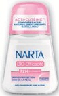 Déodorant - NARTA - U Express à Nîmes Déodorant - NARTA en promo chez U Express Nîmes à 0,64 €