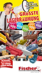 Polstermöbel Fischer Prospekt für Karlsruhe: "GRÖSSTE LAGERRÄUMUNG", 12 Seiten, 23.03.2025 - 30.03.2025