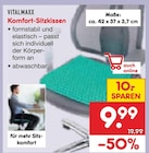 Komfort-Sitzkissen im Angebot bei Netto Marken-Discount in Wolfenbüttel Komfort-Sitzkissen Angebote von VITALMAXX bei Netto Marken-Discount Wolfenbüttel für 9,99 €