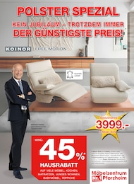 Möbelzentrum Pforzheim Prospekt für Vaihingen mit 34 Seiten Möbelzentrum Pforzheim Prospekt für Vaihingen: "POLSTER SPEZIAL", 34 Seiten, 05.05.2025 - 17.05.2025