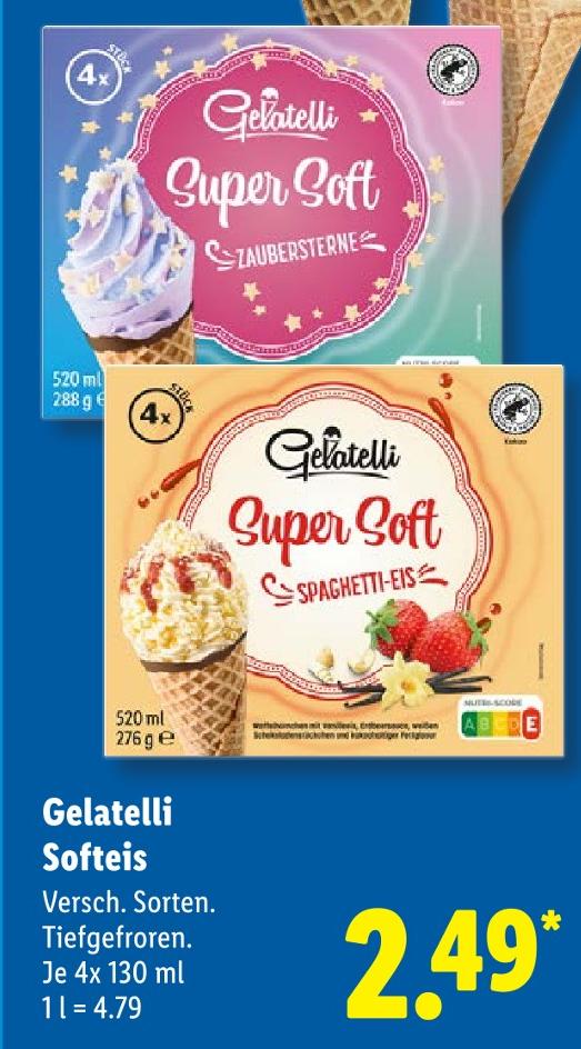 Super Soft Spaghetti-Eis