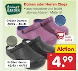 Damen oder Herren Clogs im Angebot bei Netto Marken-Discount in Karlsruhe Damen oder Herren Clogs Angebote von Living Garden bei Netto Marken-Discount Karlsruhe für 4,99 €