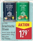 Griechische Kalamata Oliven von Lyttos für 1,79 € bei ALDI Nord im Angebot Griechische Kalamata Oliven von Lyttos im aktuellen ALDI Nord Prospekt