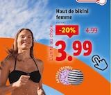 Haut de bikini femme - Lidl à Arles Haut de bikini femme en promo chez Lidl Arles à 3,99 €