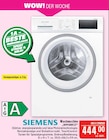 Waschmaschine WM14N127 im Angebot bei Marktkauf in Nürnberg Waschmaschine WM14N127 Angebote von Siemens bei Marktkauf Nürnberg für 444,00 €