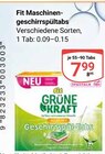 Aktuelles Maschinengeschirrspültabs Angebot bei GLOBUS in Siegen (Universitätsstadt) ab 7,99 €