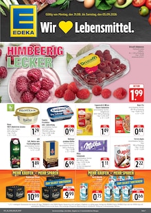 EDEKA Prospekt der KW 35 "Wir lieben Lebensmittel!" Aktueller EDEKA Prospekt "Wir lieben Lebensmittel!" Seite 1 von 4 Seiten