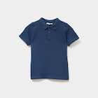 Polo manches courtes à détail brodé bleu marine garçon à 5,99 € dans le catalogue La Halle