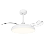 Ventilateur de plafond LED silencieux, Torrent S, 91 cm, INSPIRE, blanc - INSPIRE - LEROY MERLIN à Calais Ventilateur de plafond LED silencieux, Torrent S, 91 cm, INSPIRE, blanc - INSPIRE en promo chez LEROY MERLIN Calais à 54,90 €