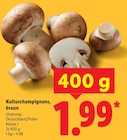 Kulturchampignons, braun Angebote bei Lidl Heidelberg für 1,99 €