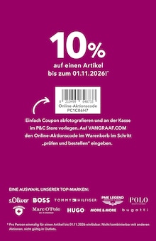 Peek und Cloppenburg Kiel Prospekt der aktuellen Woche, gültig von 04.10.2026 bis 10.10.2026 Aktueller Peek und Cloppenburg Kiel Prospekt "OUTDOOR LOOKS" mit 14 Seiten