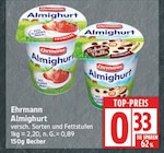 Almighurt Erdbeere von Ehrmann für 0,33 € bei EDEKA im Angebot Almighurt Erdbeere von Ehrmann im aktuellen EDEKA Prospekt