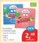 Früchteriegel von Fruchtbar im aktuellen budni Prospekt