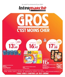 Prospectus Supermarchés de Intermarché à Blauzac: "EN GROS C'EST MOINS CHER", 20 pages, 11/06/2024 - 23/06/2024