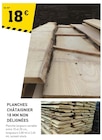 Promo Planches châtaignier 18 mm non délignées à 18,00 € dans le catalogue Tout Faire à Saint-Gervais