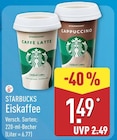 Eiskaffee Angebote von Starbucks bei ALDI Nord Gummersbach für 1,49 €