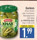 Gurken im EDEKA Prospekt Knax von Hengstenberg im aktuellen EDEKA Prospekt für 1,99 €