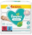 Lingettes - PAMPERS en promo chez Supermarchés Match Lille à 9,80 €