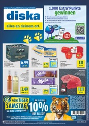 Aktueller diska Discounter Prospekt in Ludwigsstadt und Umgebung, "alles an deinem ort." mit 12 Seiten, 08.09.2025 - 13.09.2025