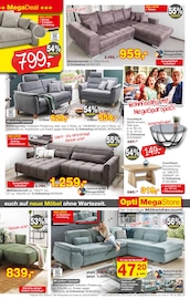 Sofa im Opti-Megastore Prospekt in Würzburg Aktueller Opti-Megastore Prospekt mit Sofa, "Mega Relax Sale", Seite 3