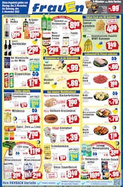 EDEKA Frischemarkt Supermarkt Prospekt der aktuellen Woche mit 2 Seiten, gültig von 03.11.2025 bis 08.11.2025, in Friedrichskoog und Umgebung Aktueller EDEKA Frischemarkt Supermarkt Prospekt in Friedrichskoog und Umgebung, "Top Angebote" mit 2 Seiten, 03.11.2025 - 08.11.2025