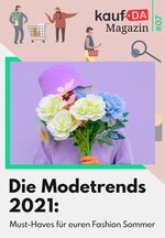 kaufDA Magazin Prospekt für Asendorf mit 1 Seite kaufDA Magazin Prospekt für Asendorf: "Die Modetrends 2021", 1 Seite, 14.07.2021 - 31.08.2021