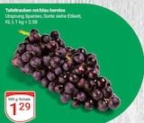 Aktuelles Tafeltrauben rot/blau kernlos Angebot bei GLOBUS in Leipzig ab 1,29 €