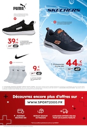 Promos Chaussettes dans le catalogue "LE RELAIS GAGNANT : GRANDES MARQUES ET PETITS PRIX" de Sport 2000 Chaussettes en promo dans le catalogue Sport 2000 à la page 13