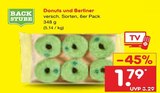 Donuts und Berliner bei Netto Marken-Discount im Prospekt "" für 1,79 €