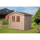 Weka Holz-Gartenhaus Ravenna A Natur BxT: 240 cm x 205 cm im aktuellen OBI Prospekt