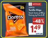 Tortilla-Chips im Angebot bei ALDI SÜD in Stuttgart Tortilla-Chips Angebote von Doritos bei ALDI SÜD Stuttgart für 1,49 €