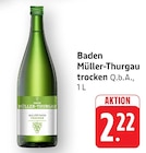 EDEKA Zell - Müller-Thurgau trocken Angebot im Prospekt Müller-Thurgau trocken bei EDEKA im Zell Prospekt für 2,22 €