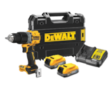 Perceuse visseuse à percussion sans fil DCD805E2T-QW 18V 2 x 1,7Ah Li-ion - DEWALT en promo chez Screwfix Roubaix à 339,00 €