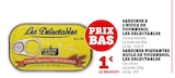 Sardines à l'huile de tournesol - Les Delectables - Super U à Antibes Sardines à l'huile de tournesol - Les Delectables en promo chez Super U Antibes à 1,00 €