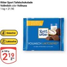 Aktuelle Ritter Sport Angebote bei GLOBUS in Duisburg Aktuelles Tafelschokolade Vollmilch Angebot bei GLOBUS in Duisburg ab 2,19 €