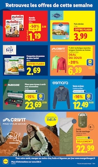 Catalogue Lidl à Marienau cette semaine, valable du 19/02/2026 au 25/02/2026 Prospectus Lidl à Marienau, "LIDL SOUTIENT LES PRODUCTEURS FRANÇAIS", 77 pages de promos valables du 19/02/2026 au 25/02/2026