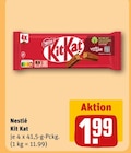 Aktuelle Lebensmittel Angebote bei REWE in Frankfurt (Main) Aktuelles Kit Kat Angebot bei REWE in Frankfurt (Main) ab 1,99 €