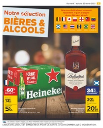Prix et réduction Whisky dans le prospectus Carrefour en cours Offre Whisky dans le catalogue Carrefour du moment à la page 9