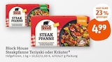 Steakpfanne Teriyaki oder Kräuter Angebote von Block House bei tegut Fulda für 4,99 €