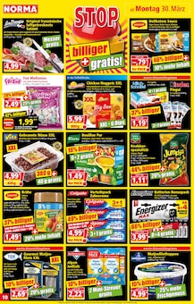 Batterie im Norma Prospekt "Mehr fürs Geld" mit 22 Seiten (Würzburg)