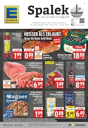 Aktueller EDEKA Prospekt mit Schnitzel, "Aktuelle Angebote", Seite 1