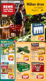 Bier im REWE Prospekt in Lampertheim Aktueller REWE Prospekt mit Bier, "Dein Markt", Seite 1