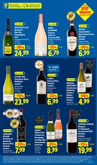 Champagner im aktuellen Lidl Prospekt (Cottbus) Champagner im Lidl Prospekt "LIDL LOHNT SICH" mit 70 Seiten (Cottbus)
