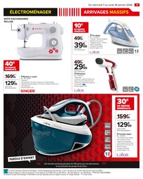 Offre Centrale Vapeur dans le catalogue Carrefour du moment à la page 13