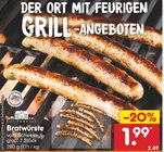 Aktuelles Bratwürste Angebot bei Netto Marken-Discount in Freiburg (Breisgau) ab 1,99 €