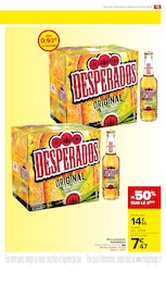 Offre Desperados dans le catalogue Carrefour Market du moment à la page 21