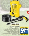 Hochdruckreiniger K2 Universal Edition Angebote von Kärcher bei EDEKA Augsburg für 59,99 €