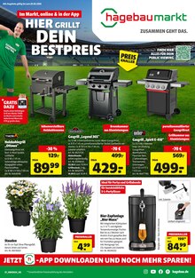 Hagebaumarkt Prospekt HIER GRILLT DEIN BESTPREIS mit  Seiten in Damlos und Umgebung