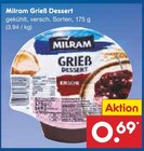 Grieß Dessert im Netto Marken-Discount Prospekt Grieß Dessert von Milram im aktuellen Netto Marken-Discount Prospekt für 0,69 €